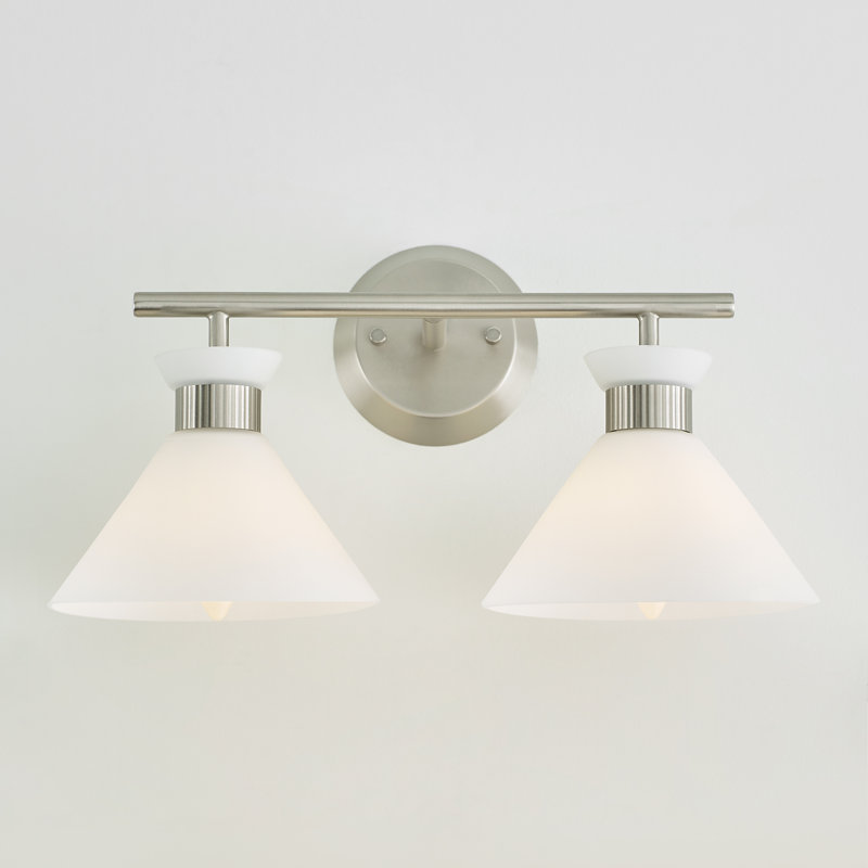 Belcarra Vanity Light, Brushed Steel, 2