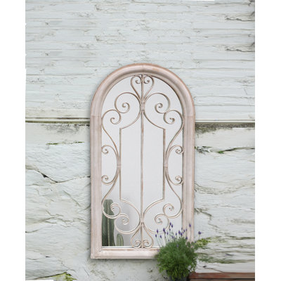 Destefano Metal Flat Wall Mirror