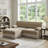 L-shaped, breathable, comfortable fringe-trimmed sofa-128969665-128969666