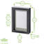 White Shadow Box Picture Frame - Set of 5 with Mat