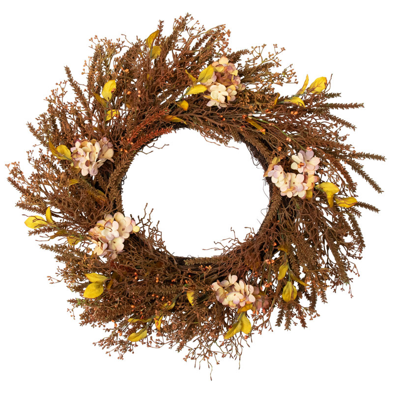 Couronne artificielle brune 32 po