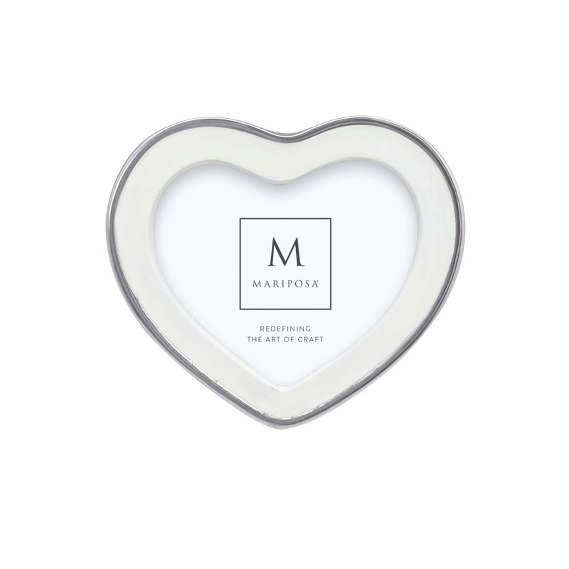 Metal Picture Frame, White