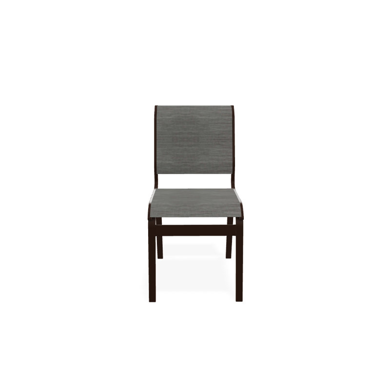 Chaise d'appoint de salle à manger Hiraku, Kona texturé, Sicile