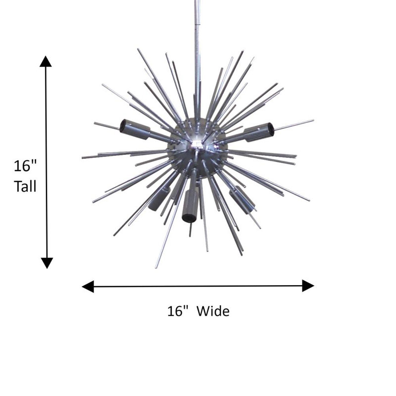 Datto 6 - Light Sputnik Sphere Chandelier