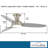 54" Concept III 3 -Blade LED Smart Standard Ceiling Fan with Remote Control and Light Kit Included-49929256