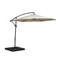 Oyster 3m Standard Cantilever Over Hanging Powder Coated Parasol with Cross Stand This parasol is made using Polyester Fabric which has a Weather-Proof Coating & UPF Sun Protection Level 50-27427510