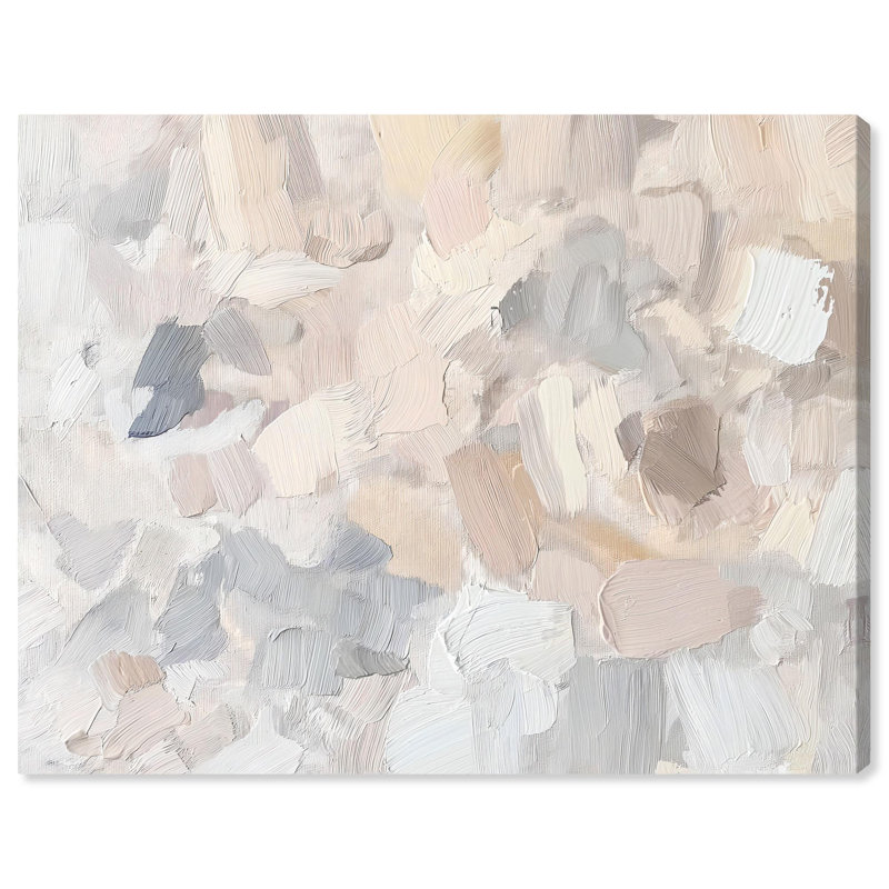 «Soft Colors Fade I», art neutre sur toile par Art Remedy, H 16 po x l 20 po, Toile tendue