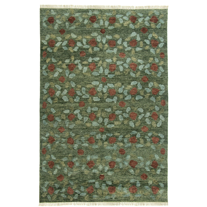 Milord Hand-knotted Wool Rug, Rectangle 6' x 9'