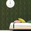 Boutique Shimmery Geometric Bamboo Stripe Wallpaper Roll-1951160023