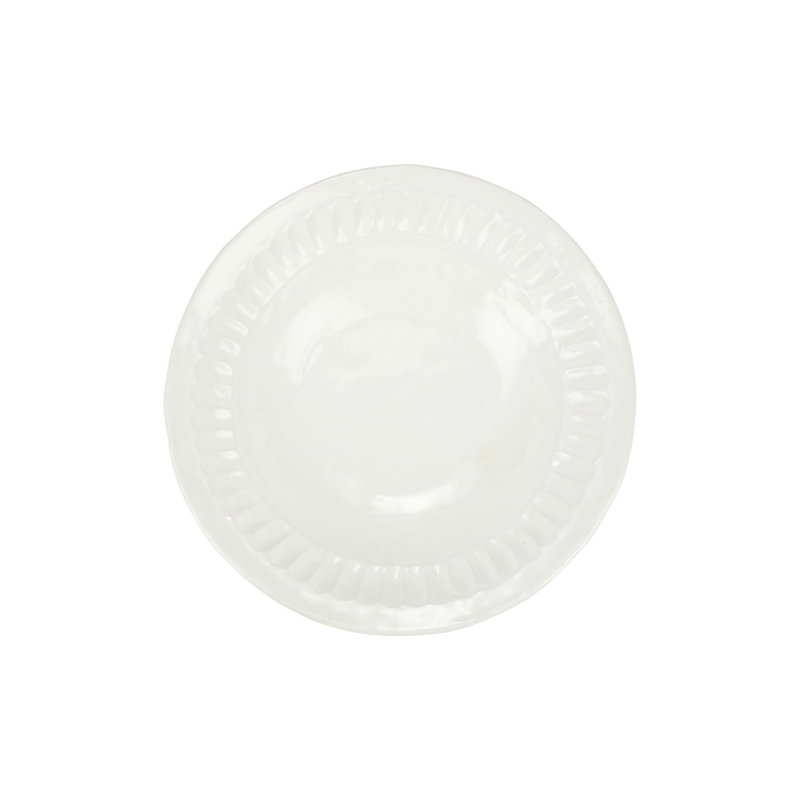 Pietra Serena Stoneware Serving Bowl, 3" H x 12" W x 12" D