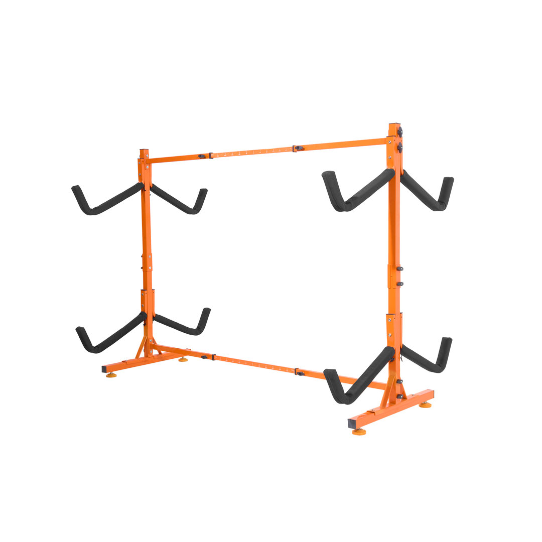 Steel Freestanding Adjustable Kayak Rack VEVOR