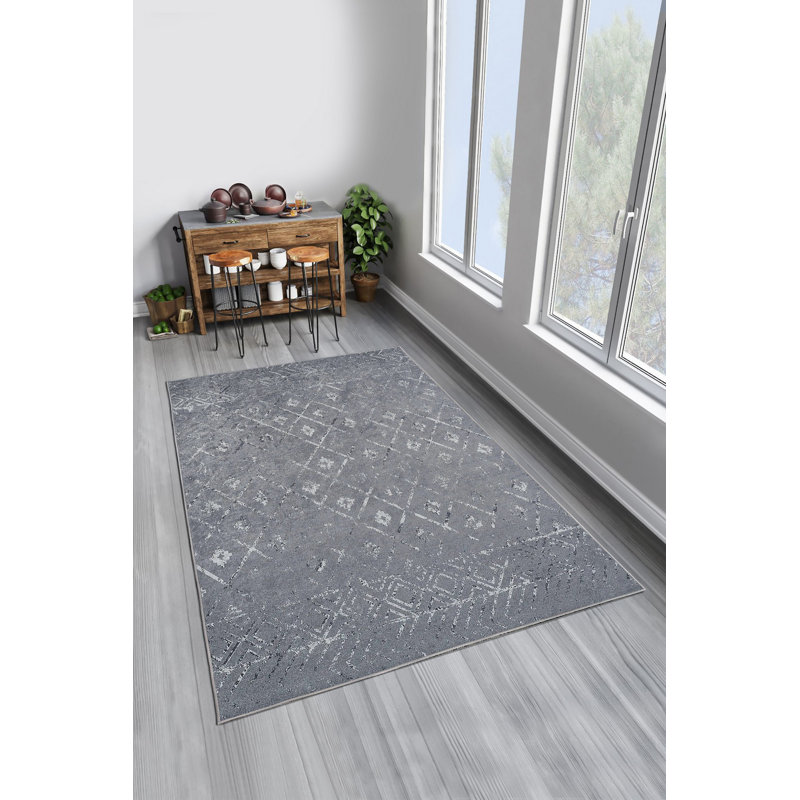 Eco-Friendly Hall Carpet, 100% Polyester, 39.4 x 59.1 inches | Antibacterial, Non-Slip PVC Dot Underside, 650 g/m² | Machine Washable, Digital Print, Low Pile Height 0.2 inches | Perfect for Living Room & Entryway Decor