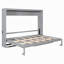 Grand lit escamotable mural et USB-453975910
