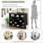 Sleek Design 24 Shoe Cubby Console, Modern Shoe Cabinet With Curved Base, Versatile Sideboard With High-Quality For Hallway, Bedroom, Living Room-102685548