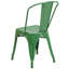 Commercial GradeMetal Indoor-Outdoor Stackable Chair-984495318