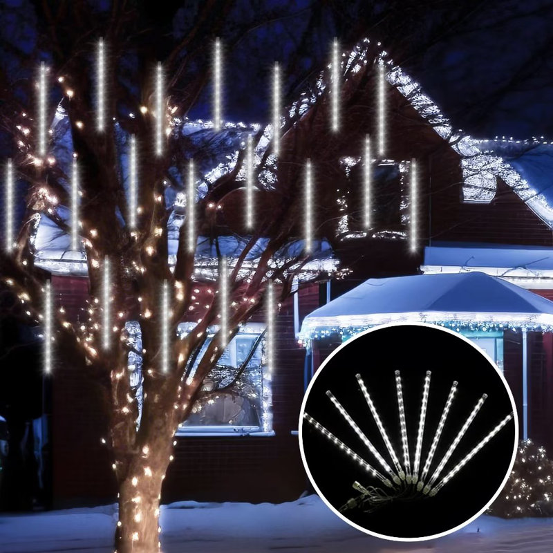 Guirlande lumineuse à DEL de Noël, Blanc