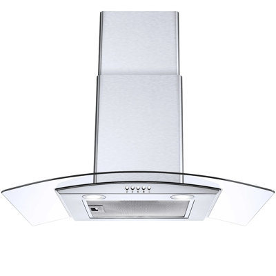 Hotte murale 30 pouces en acier inoxydable