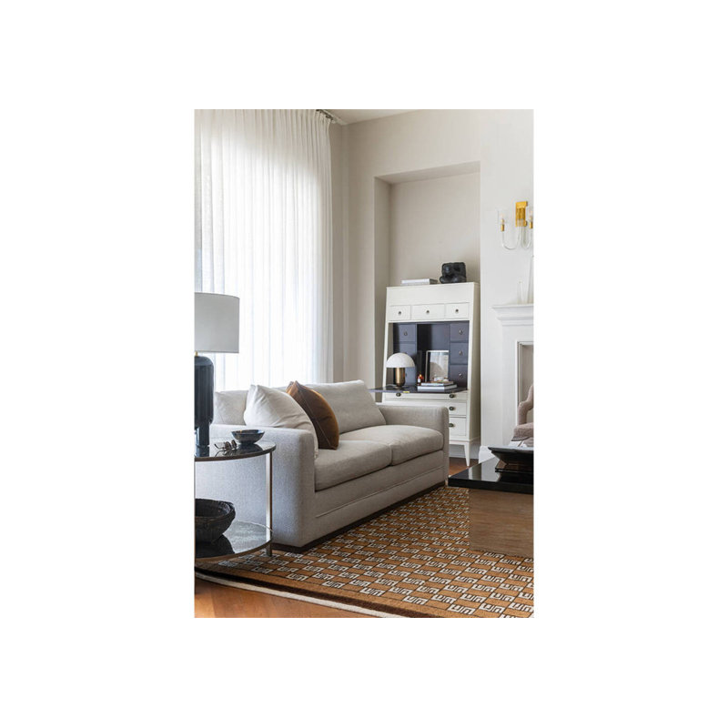 Sussex Hand Loomed Wool Area Rug, Rectangle 8' x 10'