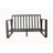 Double Sofa + Rectangular Coffee Table, Light Gray Cushions-958156095-958156080