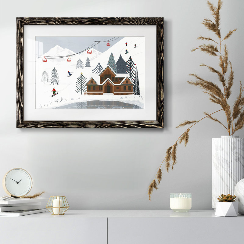 Collection de piste de ski A, H 14 po x l 20 po x P 1,5 po, Noir
