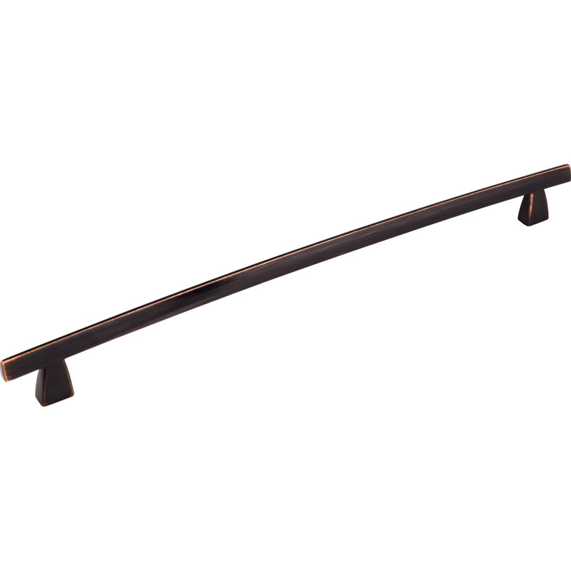 Arched Bar Pull, Tuscan Bronze, 12" Center to Center