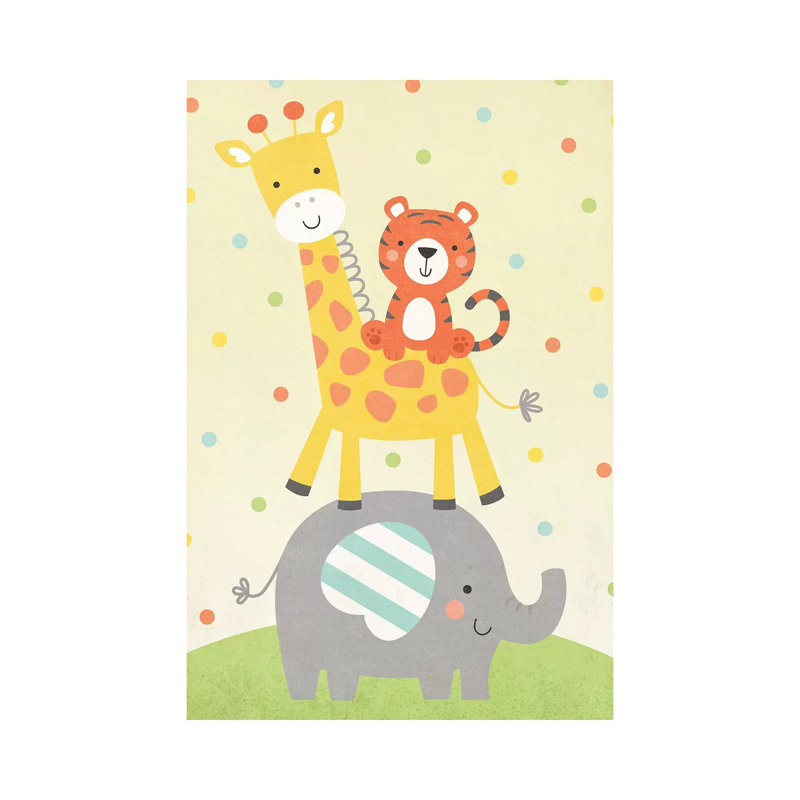 Wild About Baby IV by Gail Veillette - Wrapped Canvas Print, 20.32 cm H x 30.48 cm W
