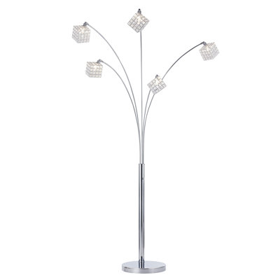 Grande lampe sur pied à branches 83 po Princess Quan