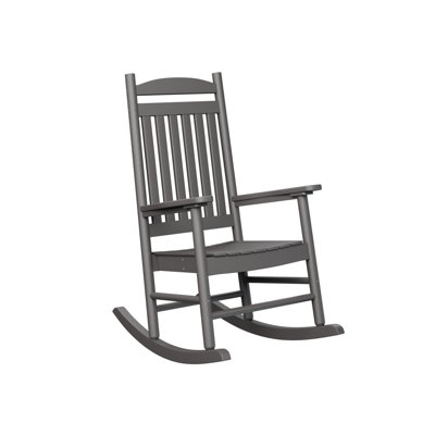 Casual Back Outdoor Rocker Chair