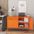 2 Door Metal Accent Cabinet-987106462