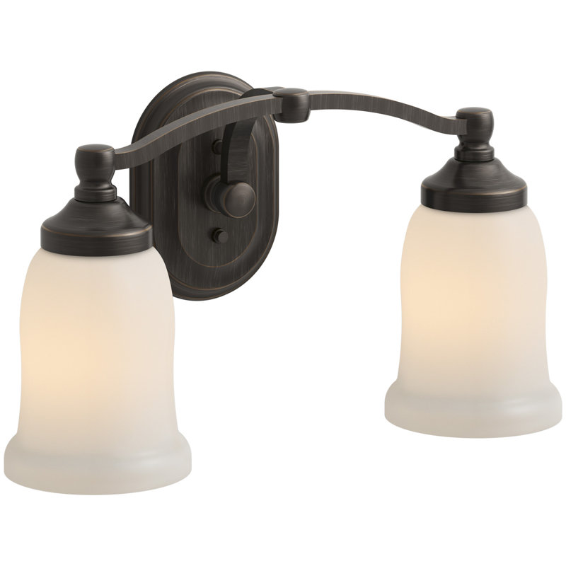 Bancroft 2-Light Vanity Light, Oil Rubbed Bronze
