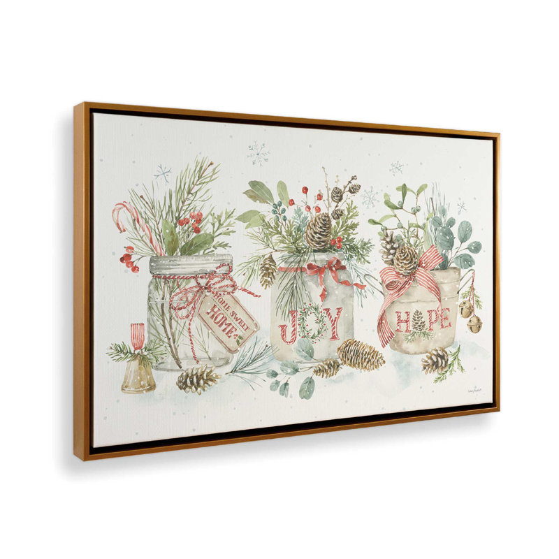 Lennetta I By Lisa Audit Canvas Art Print, 12" H x 18" W, Framed Print without Mat, Gold