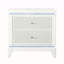 Table de chevet blanche