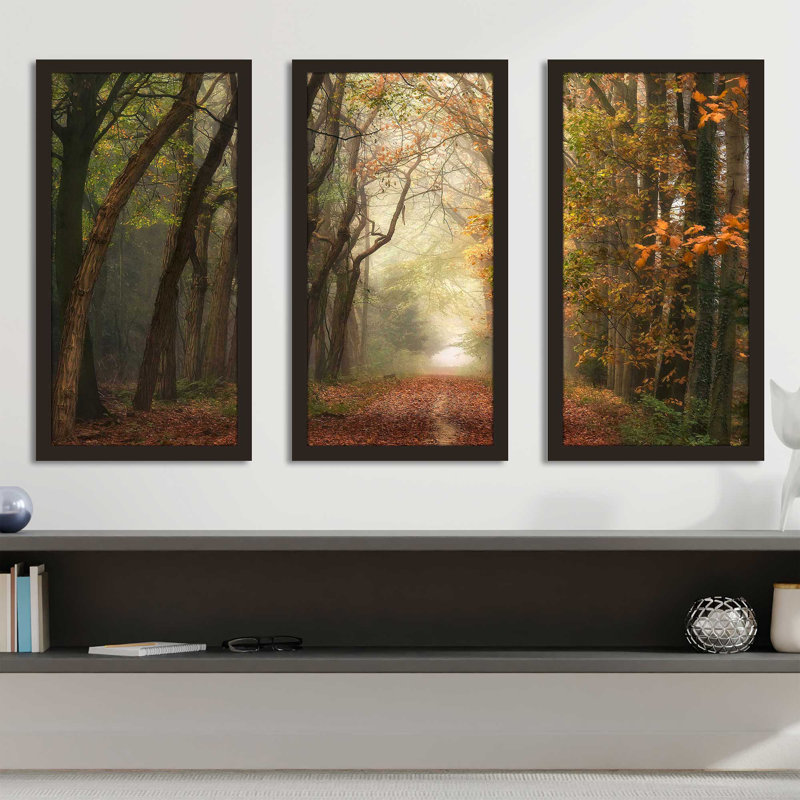 Path of Dreams par Lars Van De Goor - Photographie de cadre 3 pièces, L 40,5 po x H 25,5 po x P 1 po