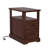 2-Drawer Farmhouse End Table With Built-In Outlets-732777270