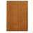 Adjustable Glass Shelves Curio Cabinet With Mirrored Back, Oak Pattern 6 Shelf Cabinet, Oak, Tempered & Back Style-1130489705