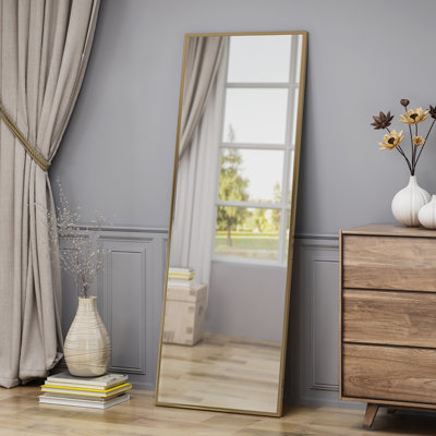 Miroir doré Golden Fram