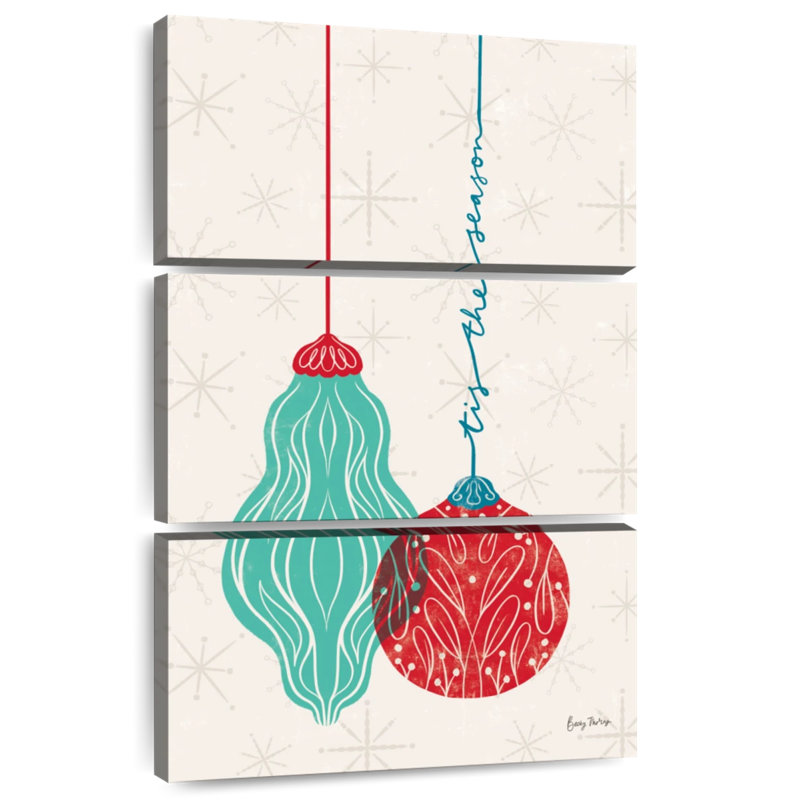 Lelend Retro Ornaments II, 50" H x 32" W