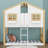Twin Over Twin House Bunk Bed With Safety Guardrails And Ladder-1757440231
