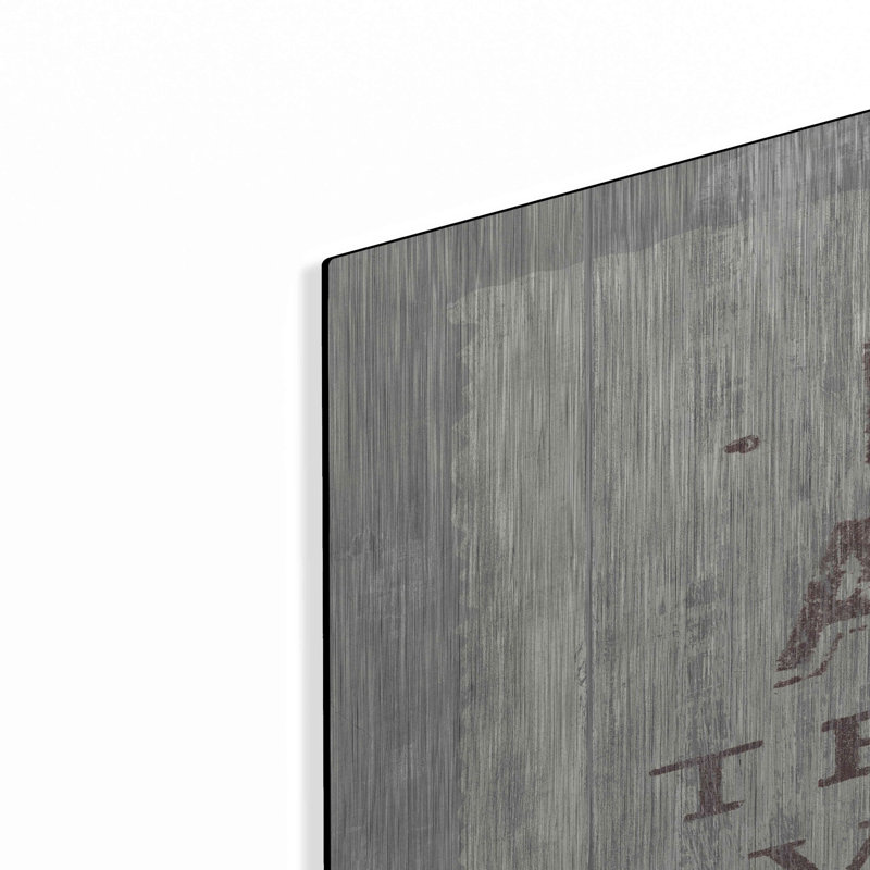 «Do All Things Driftwood» par Sue Schlabach, art mural en métal, H 36 po x l 24 po