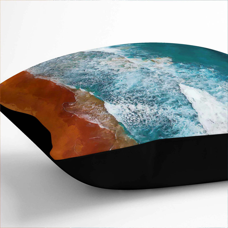 Square Throw Cushion, 40 x 40 cm, Black