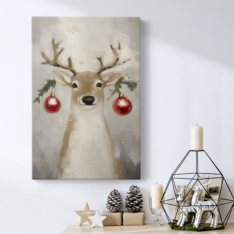 Art des Fêtes de Noël - Toile tendue avec châssis - Série 2-CECXCV III, 12" H x 8" W
