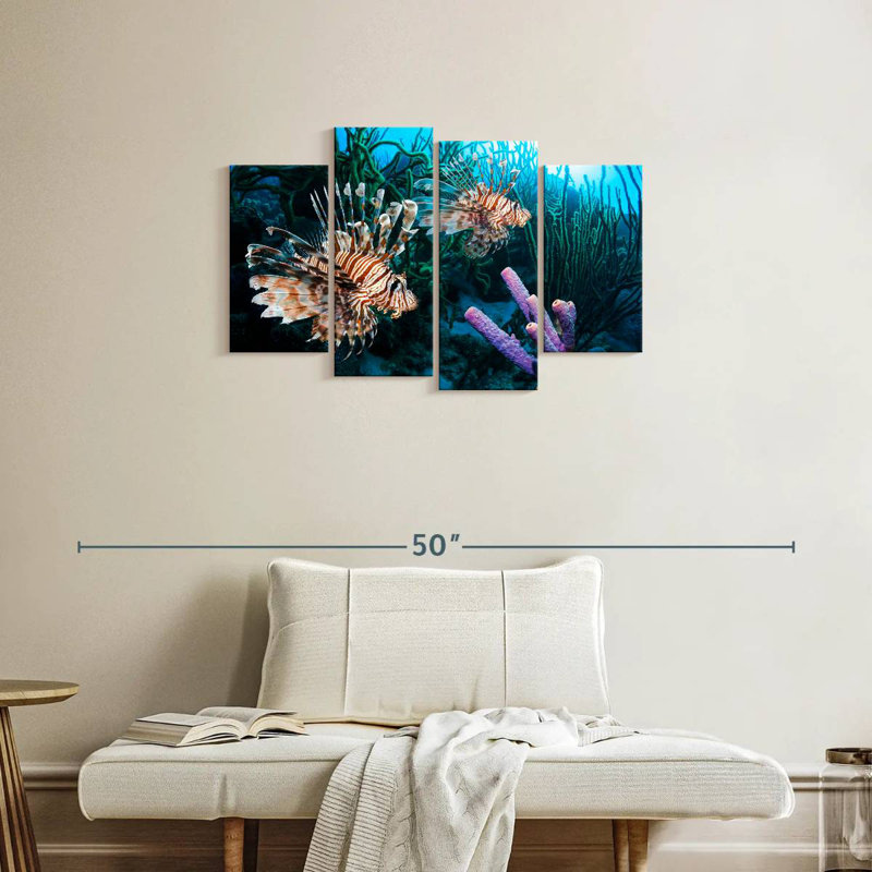 Brampt Atlantic Ocean Lionfish, 22" H x 36" W