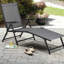 Chaise de patio inclinable