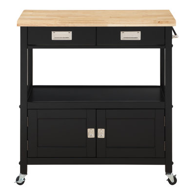 Brothwells Solid Wood Kitchen Cart
