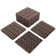 519.7'' L x 519.7'' W Plastic Tile