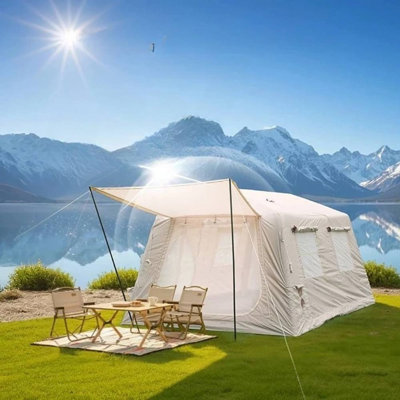 Inflatable Tents for Camping (Beige)