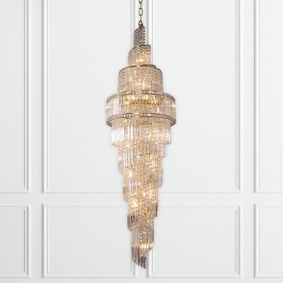 Glenview 24 - Light Teardrop Chandelier