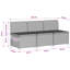165 cm W Patio Sofa-101782376