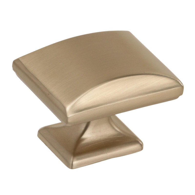 Bouton d'armoire champagne doré de 1-1 / 4 po (32 mm) Candler, 1 1/4", Champagne doré