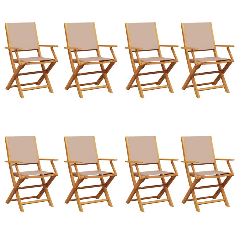 Annecy Patio Dining Accent Chair, Taupe